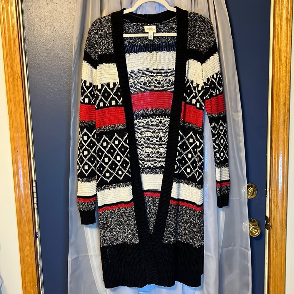 St Johns Bay Open Front Cardigan